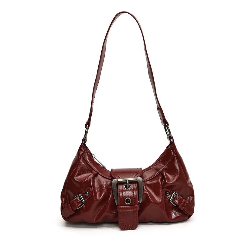 Belt Buckle One Shoulder Bag