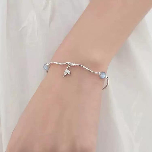 Sterling Silver Fishtail Bracelet