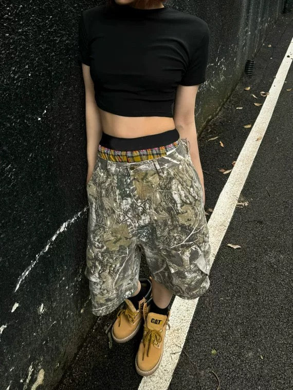 Camo Nature Jorts