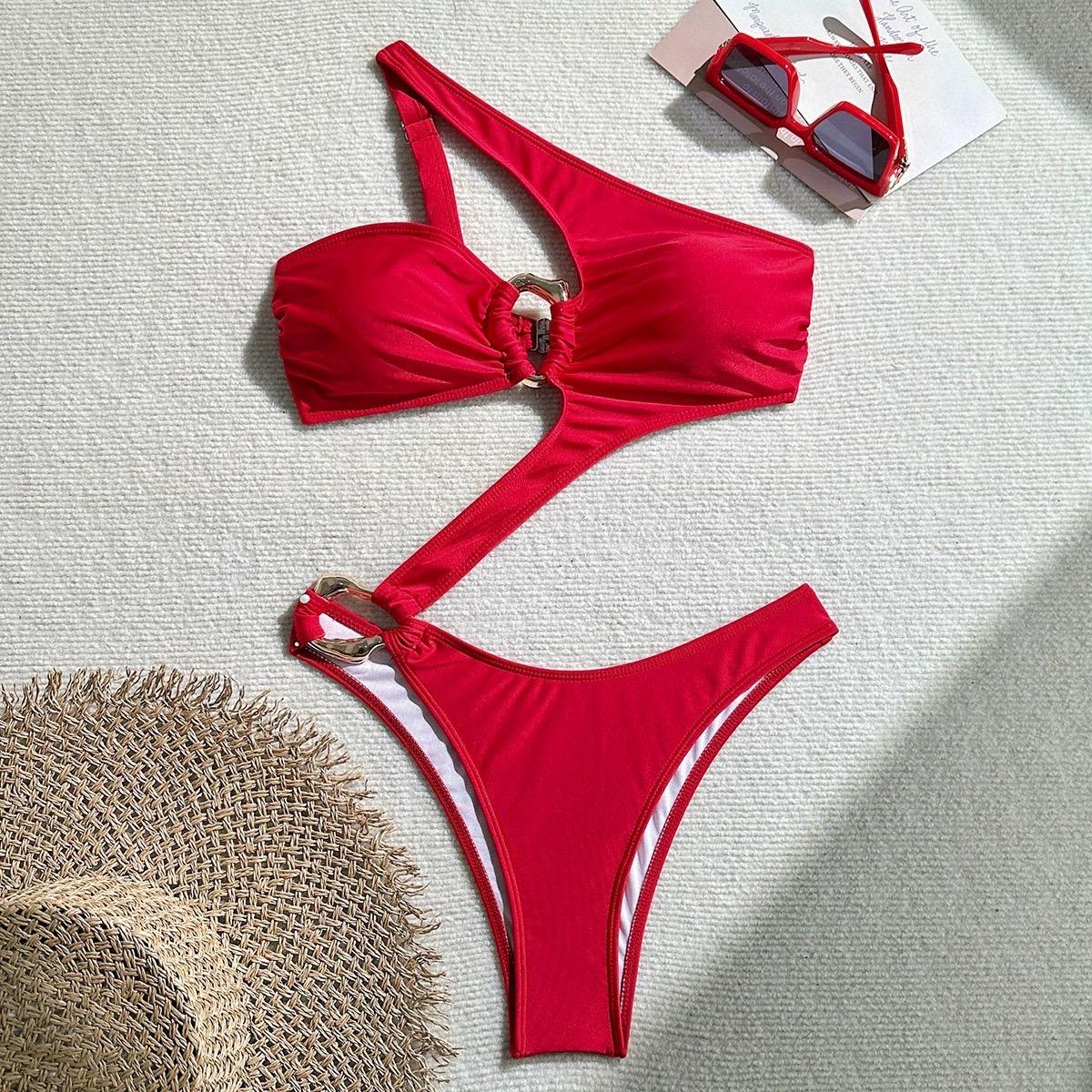 One Shoulder Swimsuit