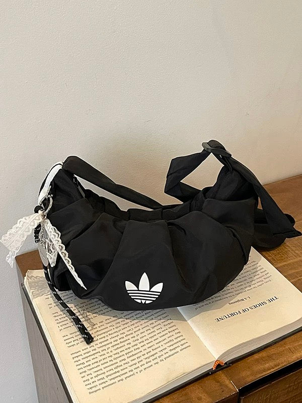 Adi Midnight Ruched Shoulder Bag