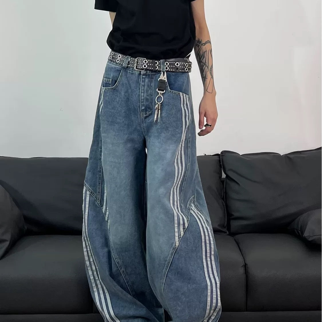 3Strips Baggy Pants
