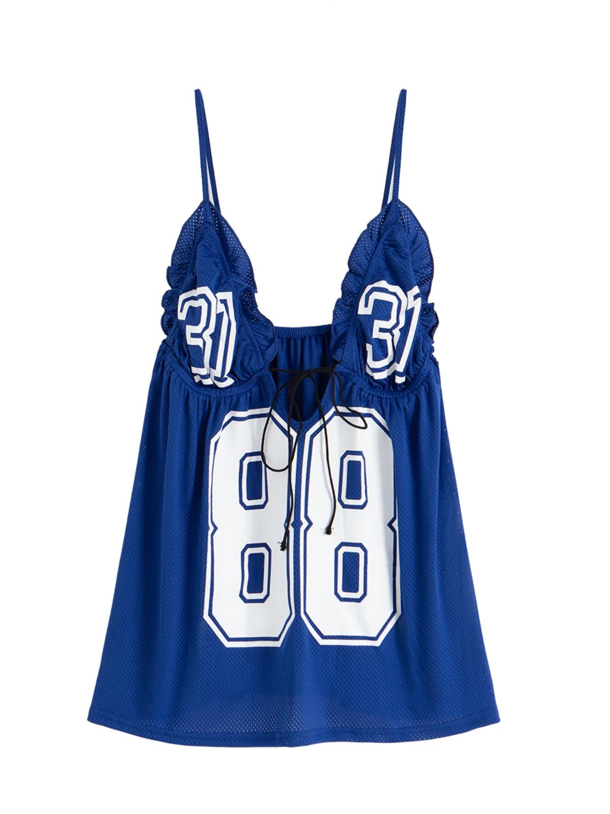 Noir 88 Varsity Babydoll Mini Dress