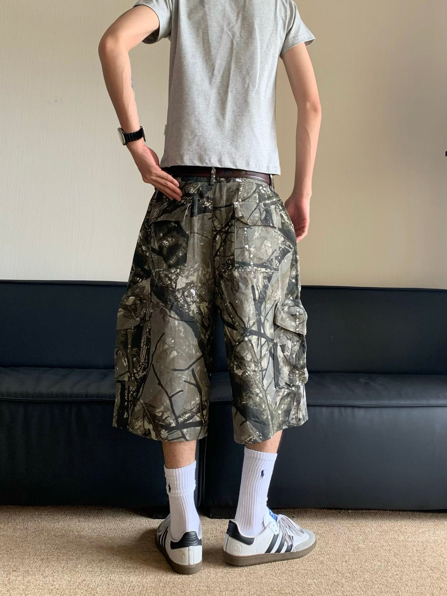 Camo Jorts