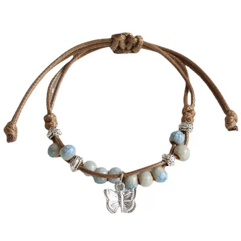 Dezhen Ceramic Butterfly Bracelet