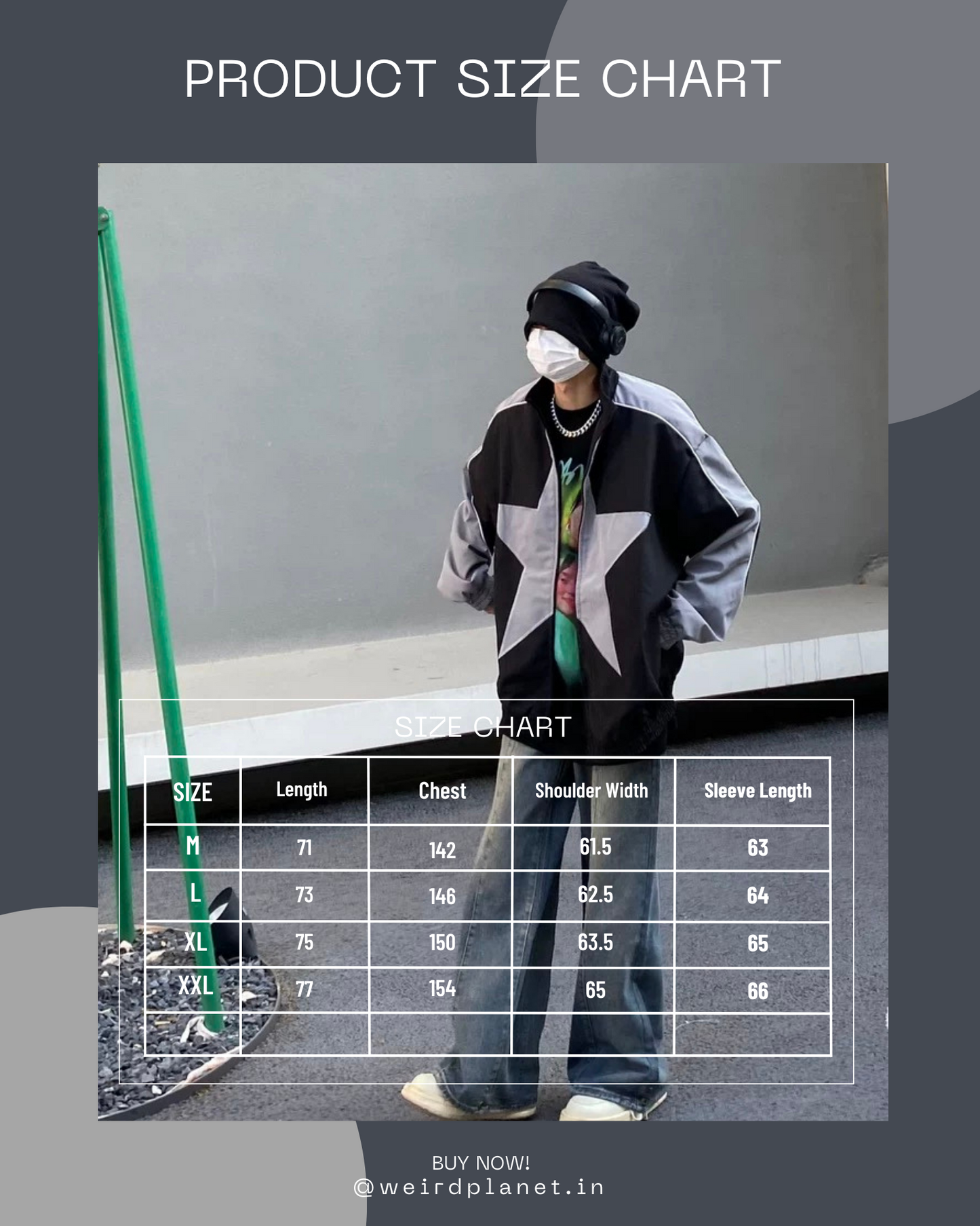 Starboy Windbreaker Zipper
