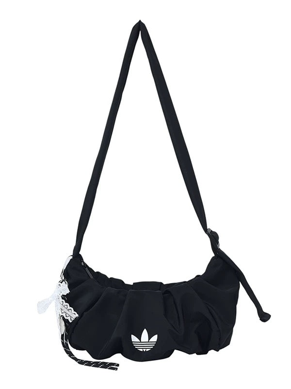 Adi Midnight Ruched Shoulder Bag