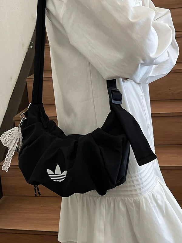 Adi Midnight Ruched Shoulder Bag