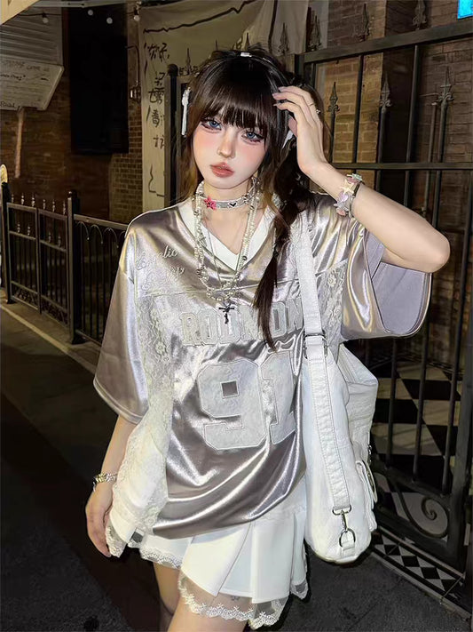 Rodmon loose fit jersey in Acubi street fashion style.