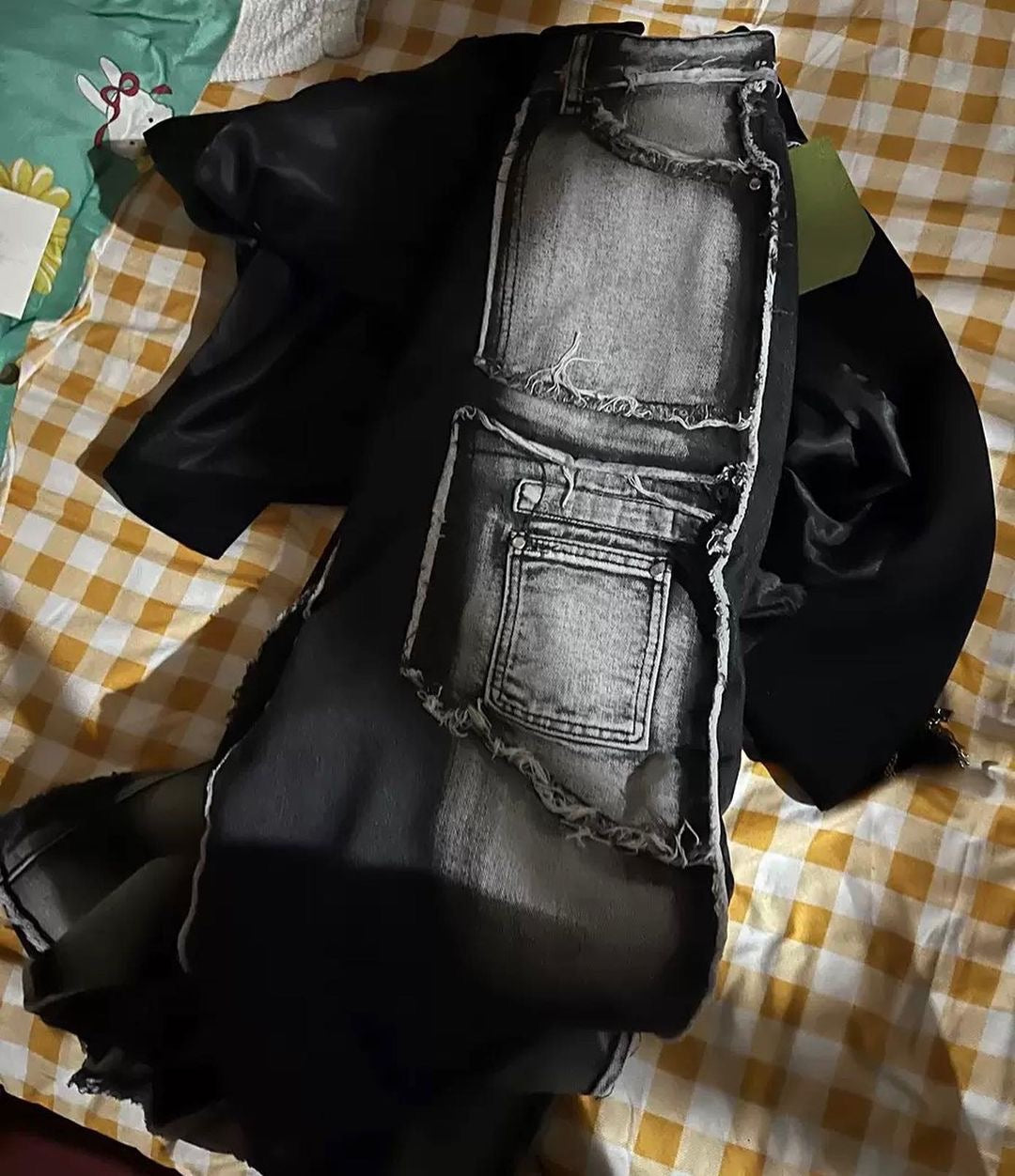Metallic Grudge Pants