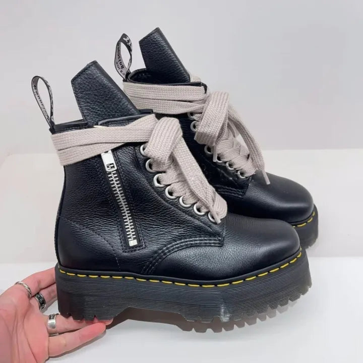 Vintage leather boots