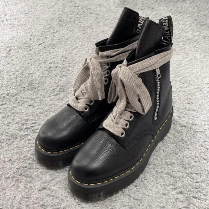 Vintage leather boots