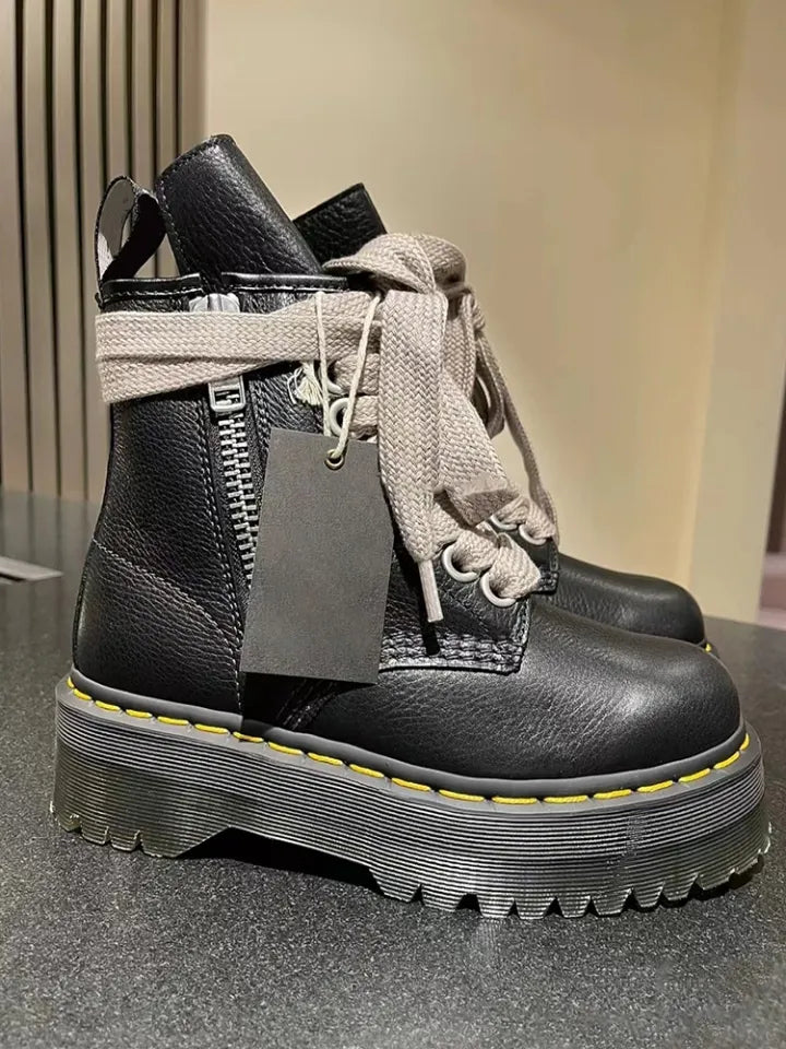 Vintage leather boots