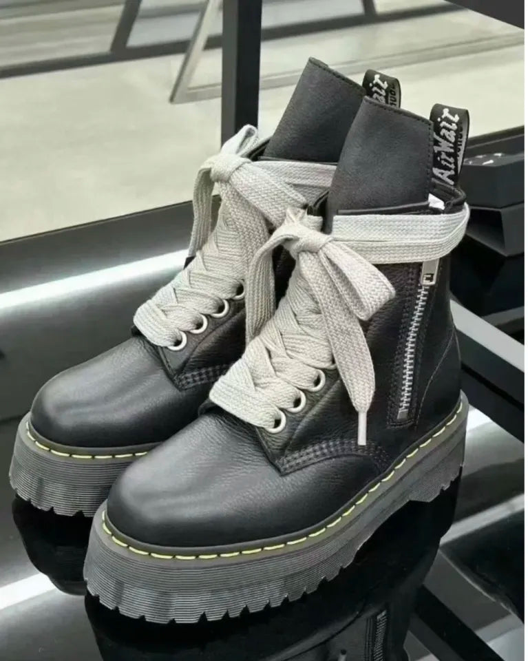 Vintage leather boots