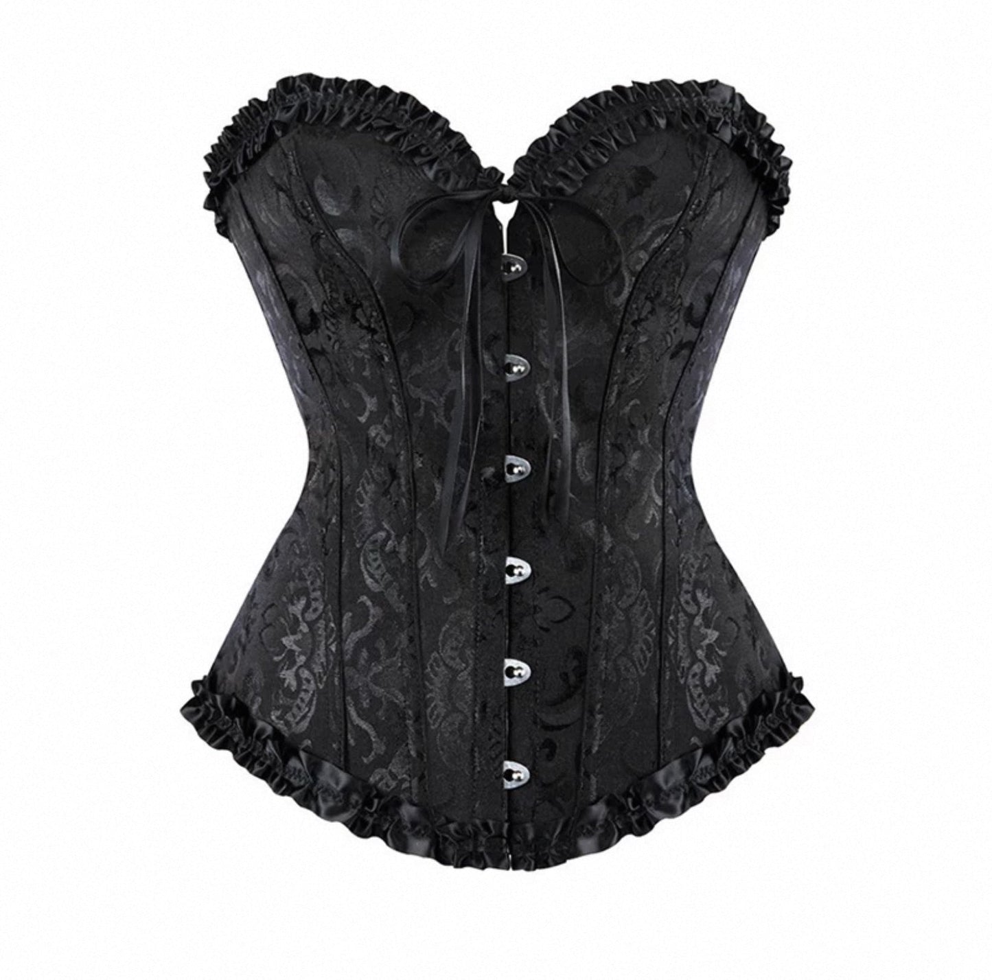 Women's Waist Cincher Bustier Boned Corset