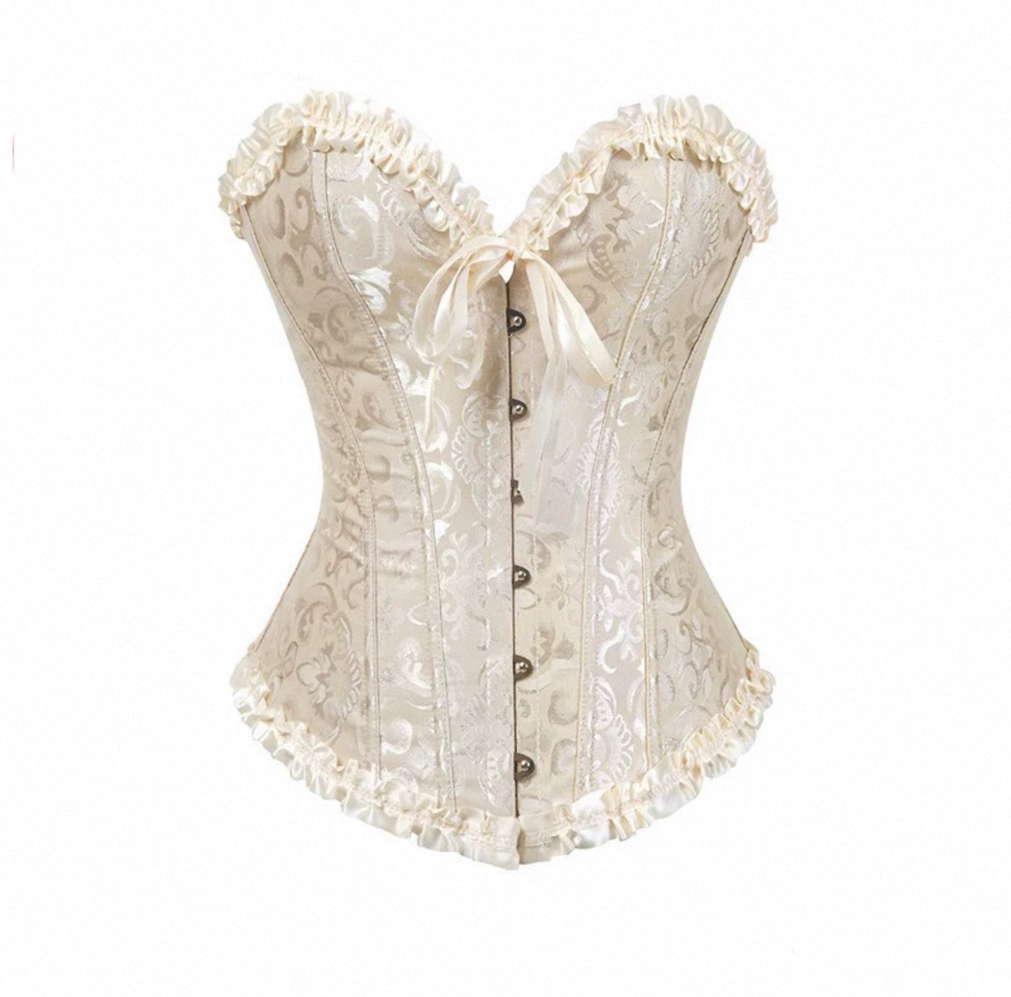 Women's Waist Cincher Bustier Boned Corset