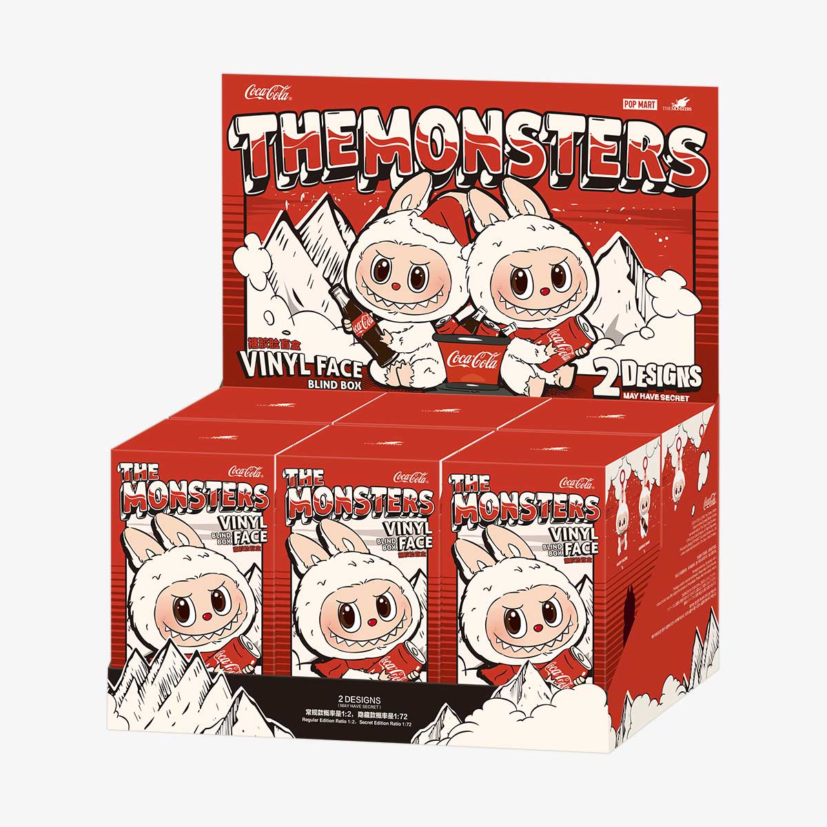 THE MONSTERS Coca-Cola Series - Vinyl Face Blind Box