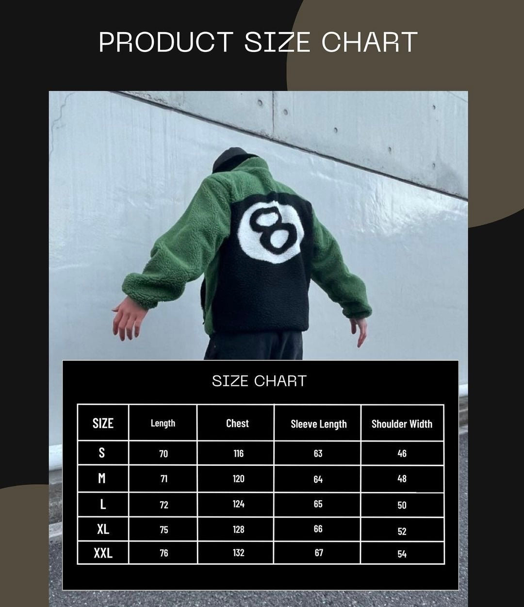 Sttussy 8 ball sherpa reversible  jacket for street fashion in India winter outfit