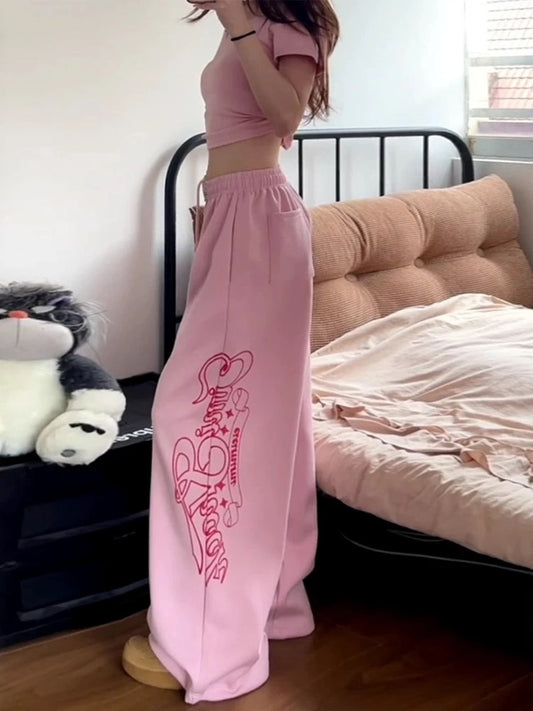 Pink Baggy Trouser