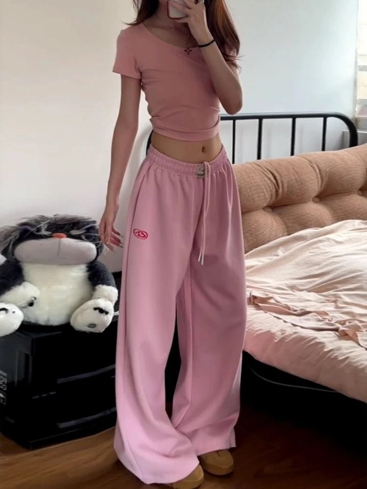 Pink Baggy Trouser