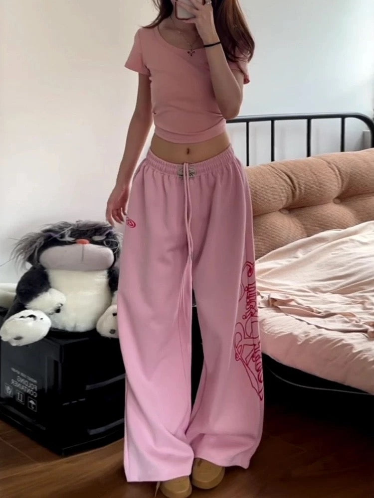 Pink Baggy Trouser