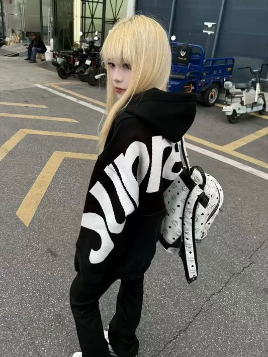 Noir Supre Hoodie