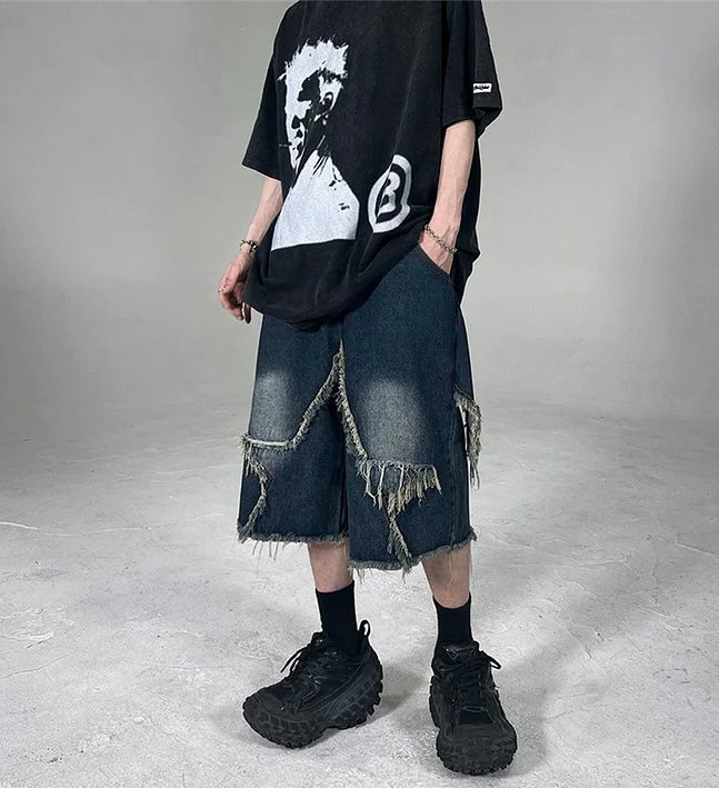 Starlight Washed Denim Jorts