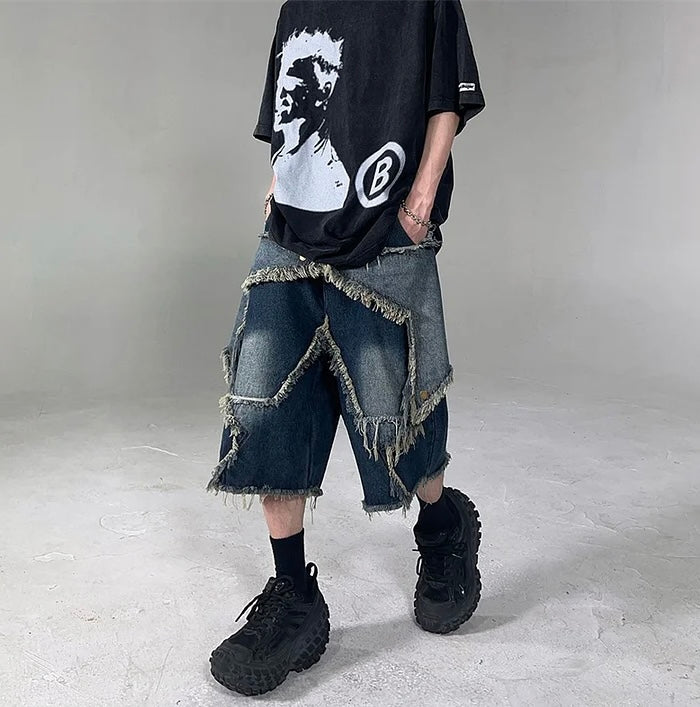 Starlight Washed Denim Jorts
