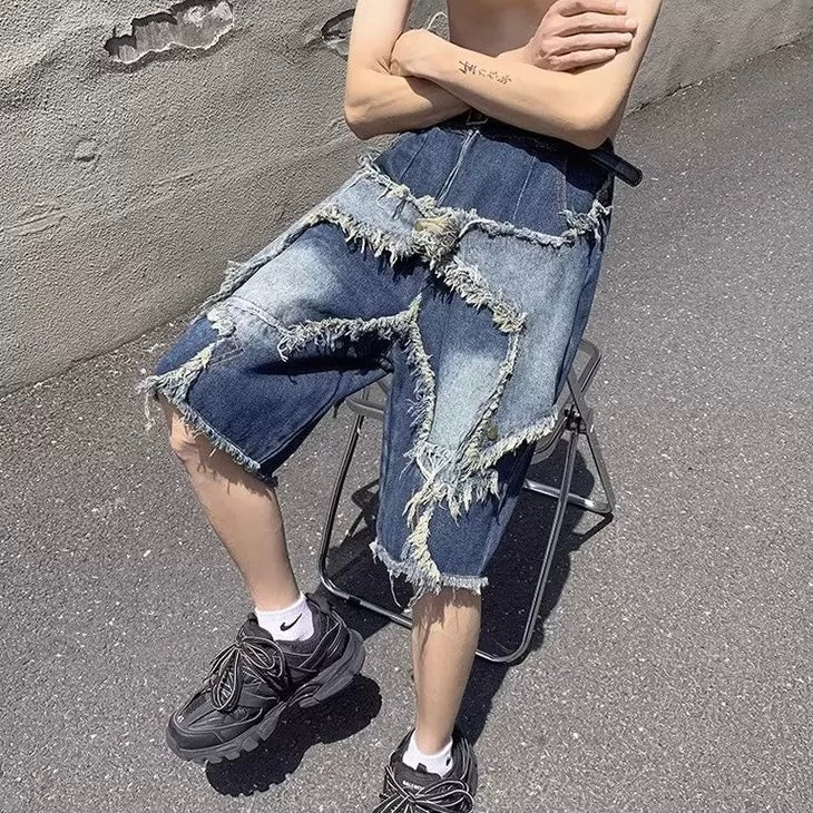 Starlight Washed Denim Jorts